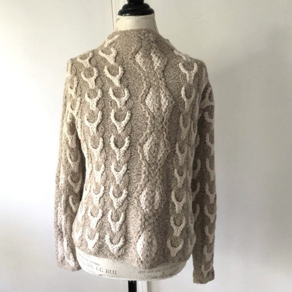 Cote Rotie Yarn Pullover Crochet Sweater Italian